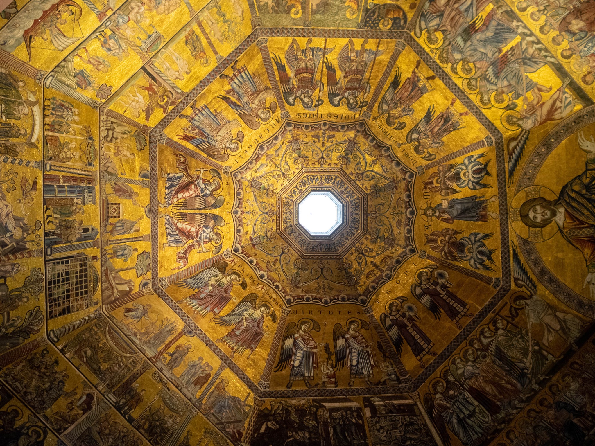 Fresques et mosaïques du Baptistère de Florence
