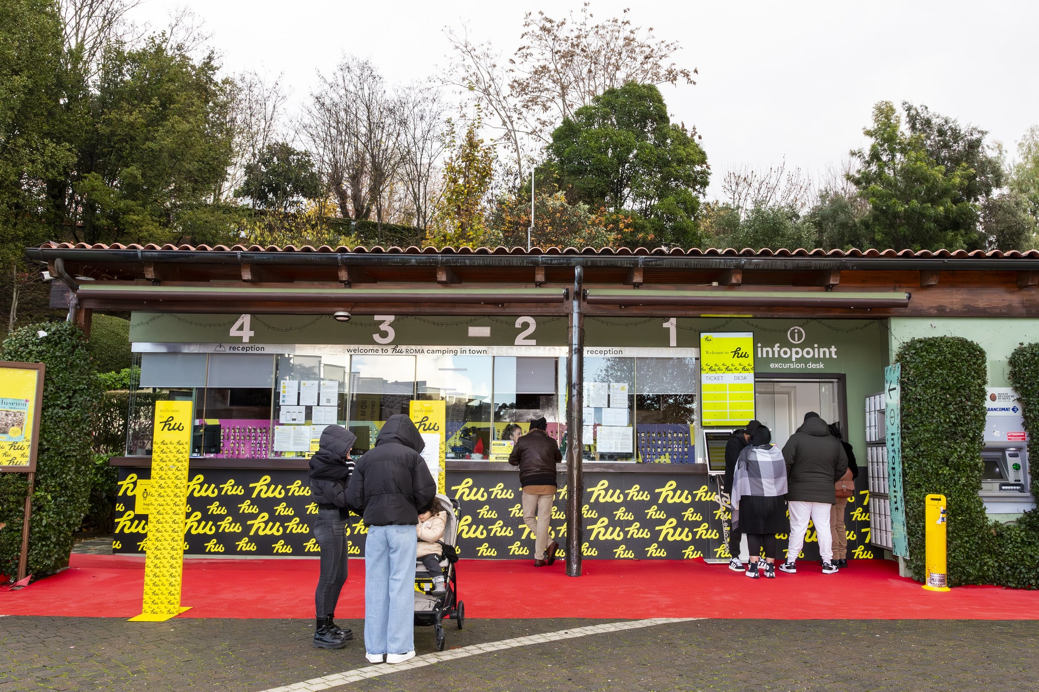 hu roma camping in town ingresso decorazioni natale