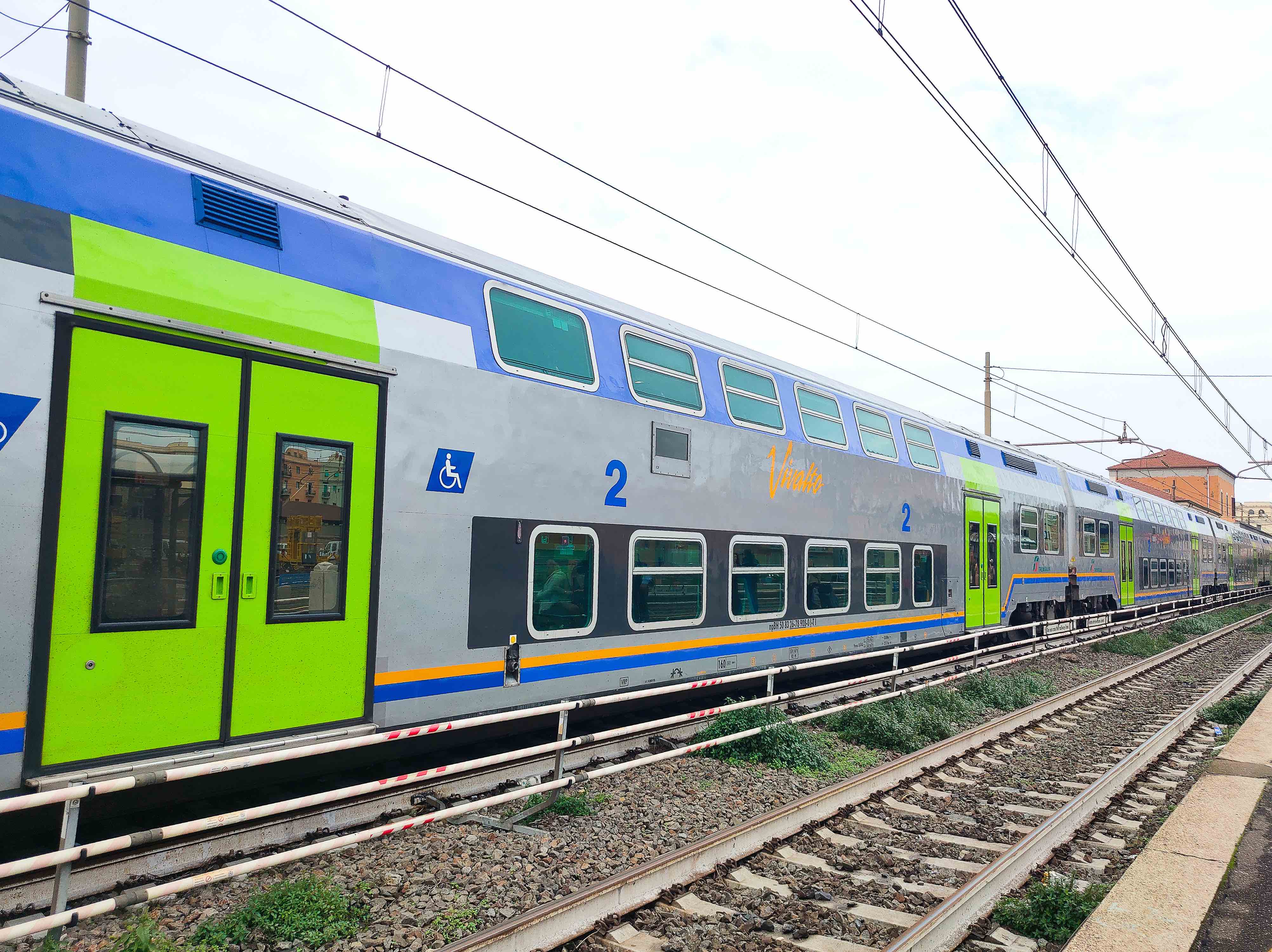 Treinstation Civitavecchia verbinding met Rome