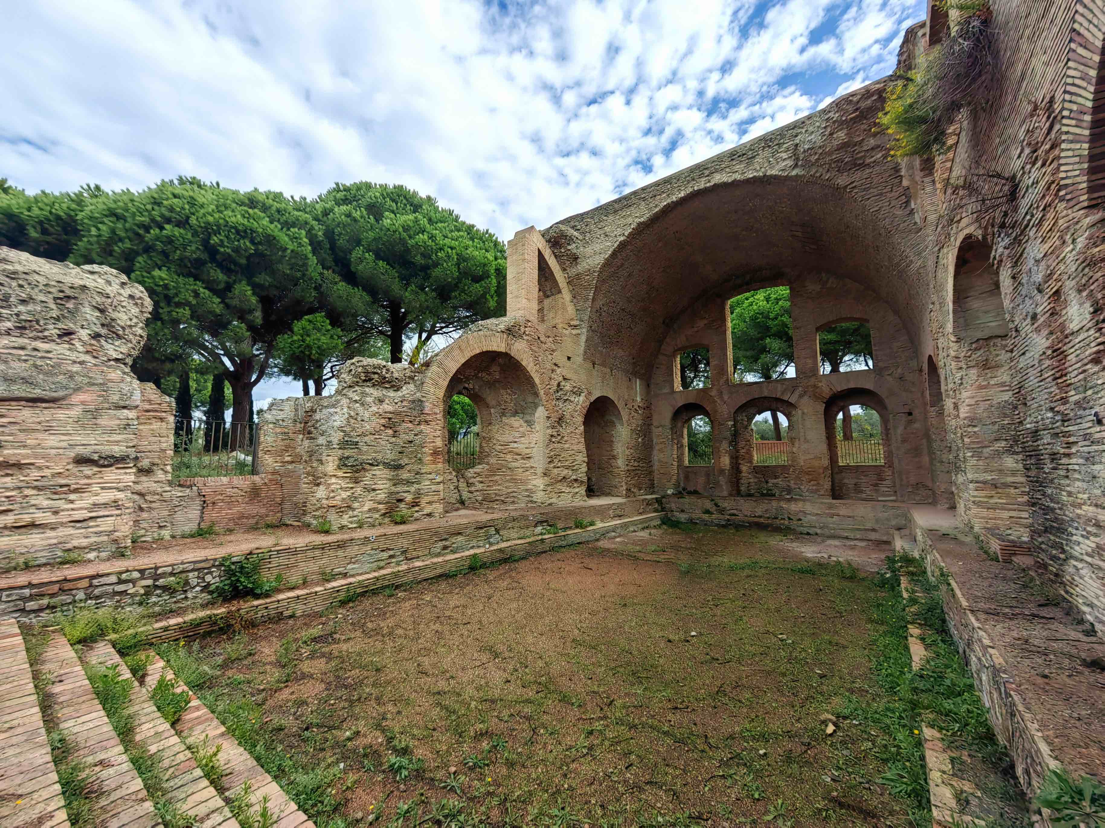 Terme Taurine Romeinse thermale baden bij Civitavecchia
