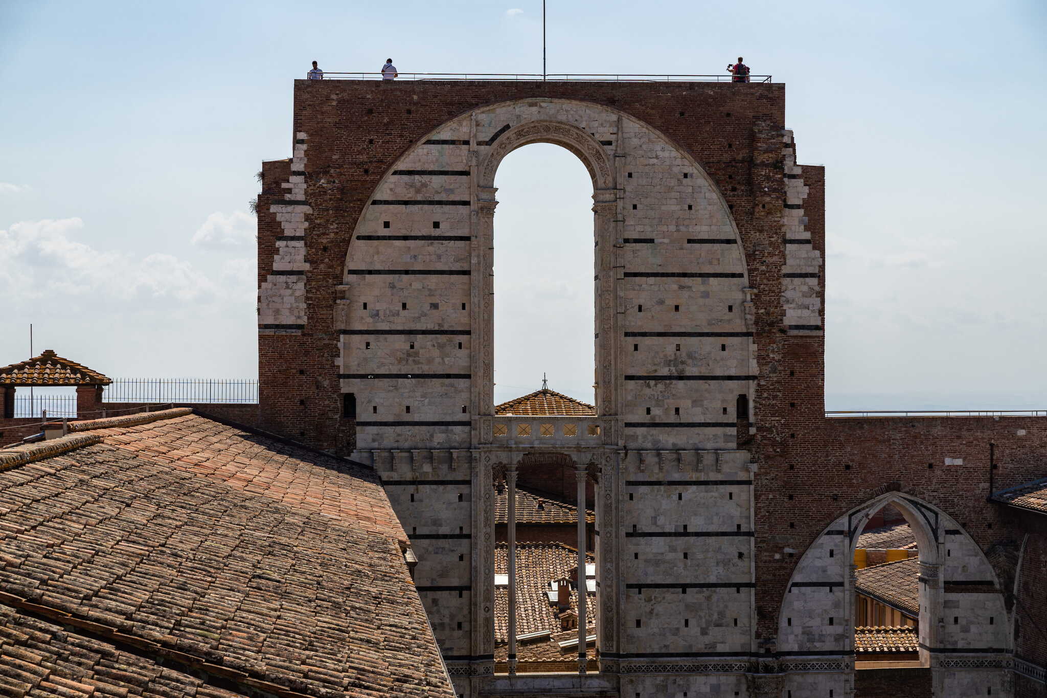 Facciatone panorama Siena Kathedraal