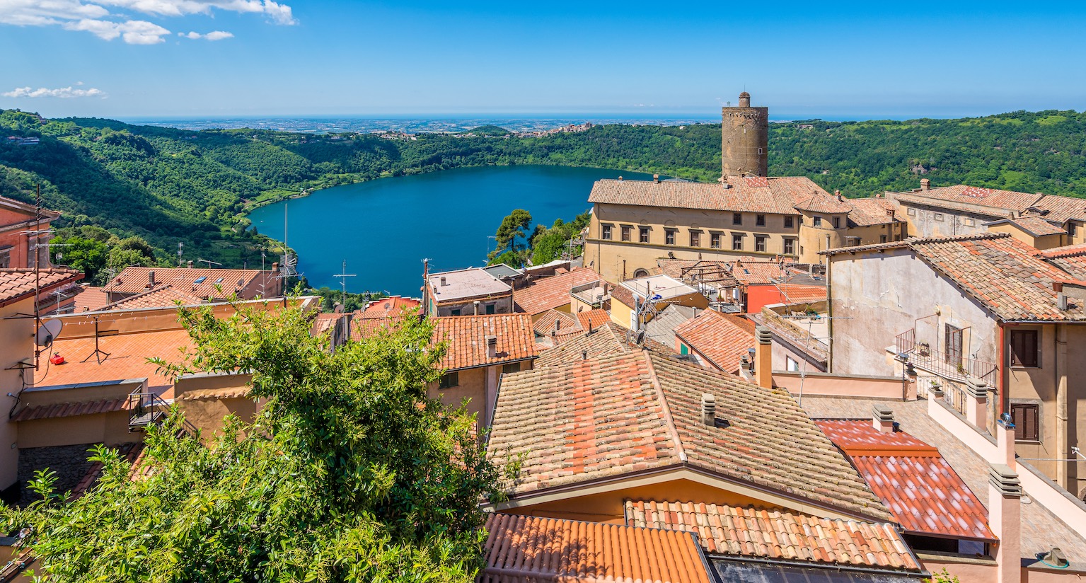 Via dei Laghi strada panoramica Colli Albani