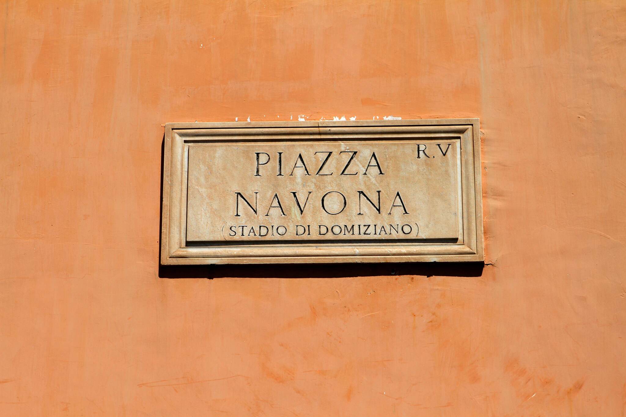 Targa di Piazza navona, Stadio di Domiziano