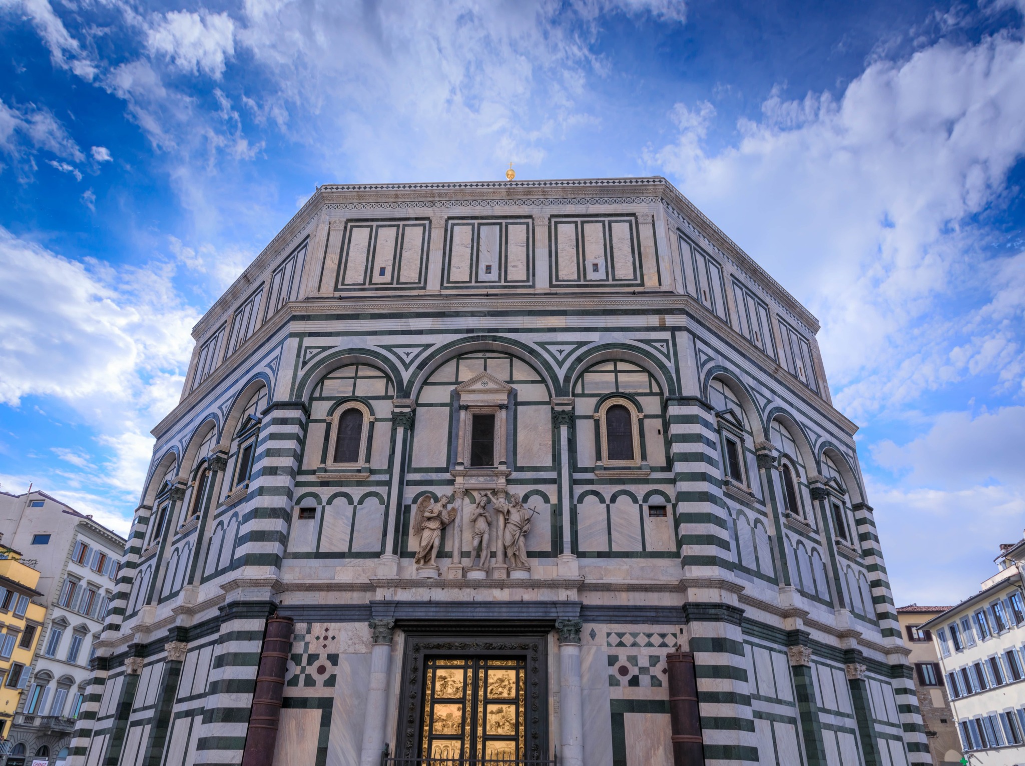 Portes monumentales du Baptistère de Florence