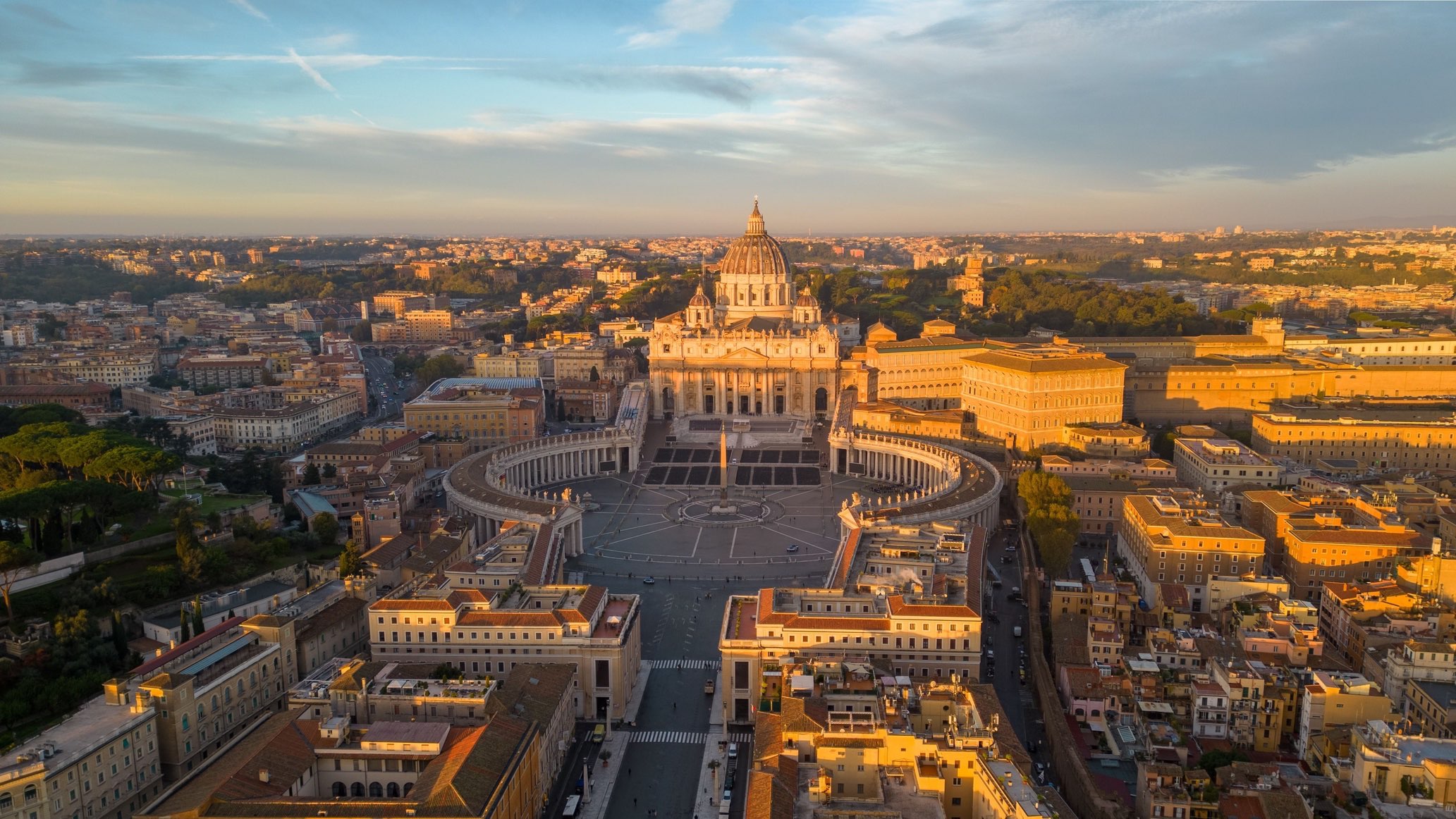 Musées du Vatican et place Saint-Pierre à Rome