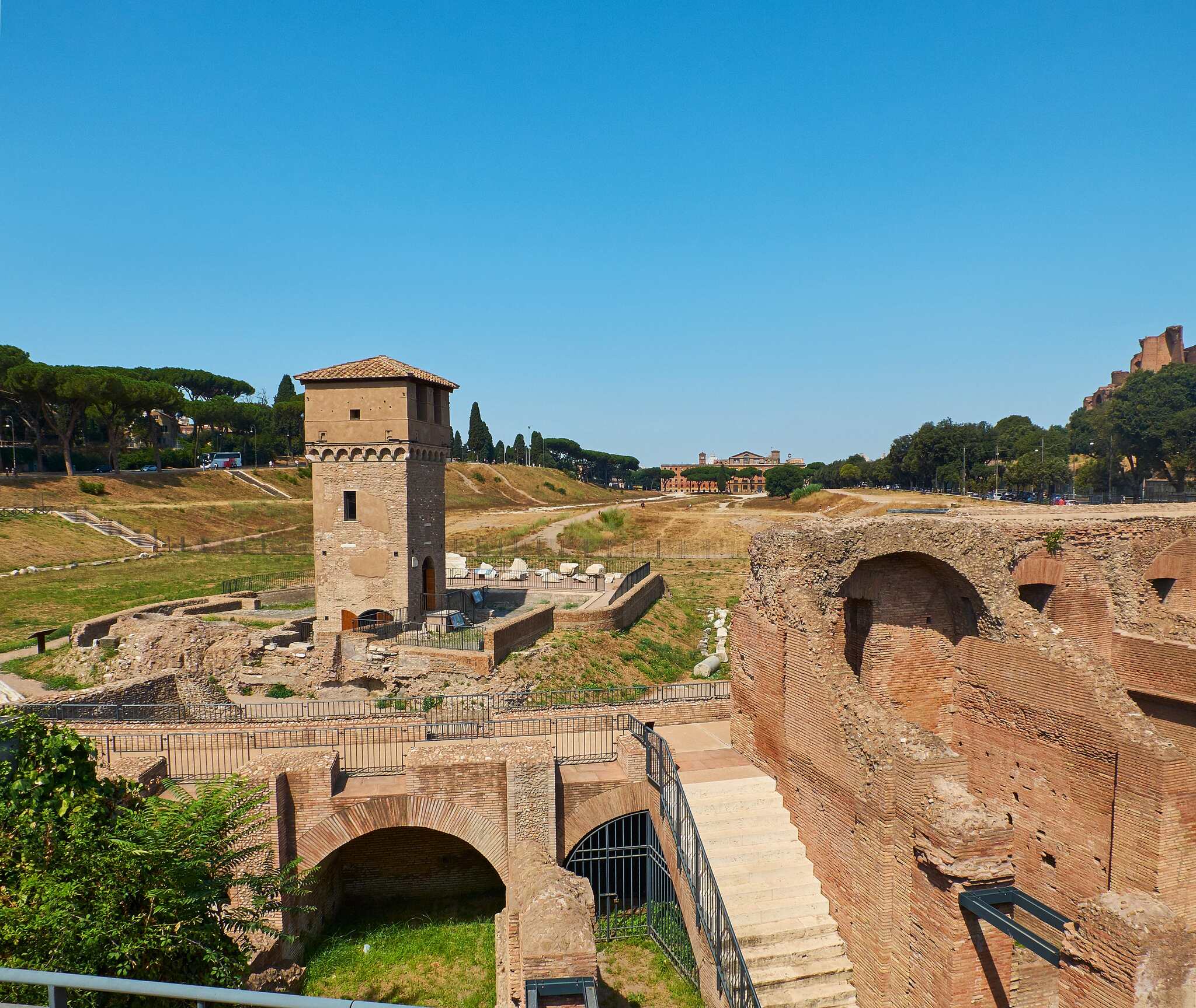 Circus Maximus Rom heute Ausgrabungen Torre della Moletta