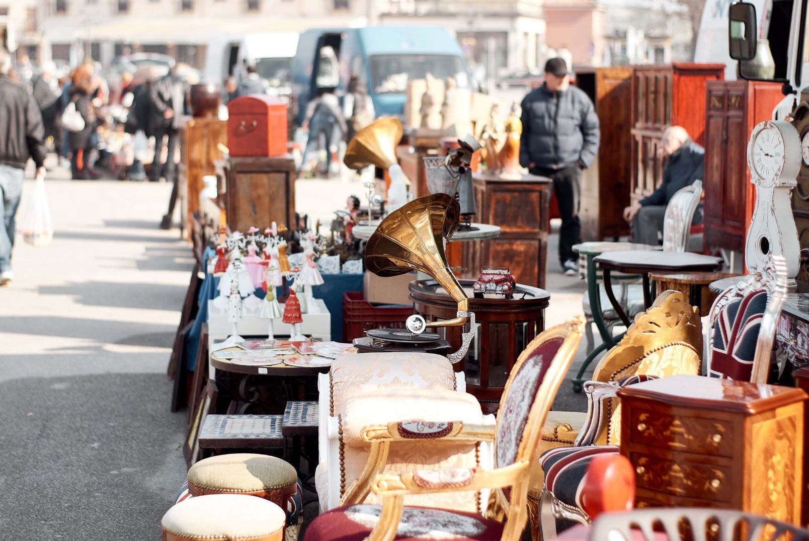 Santo Spirito Markt in Florenz