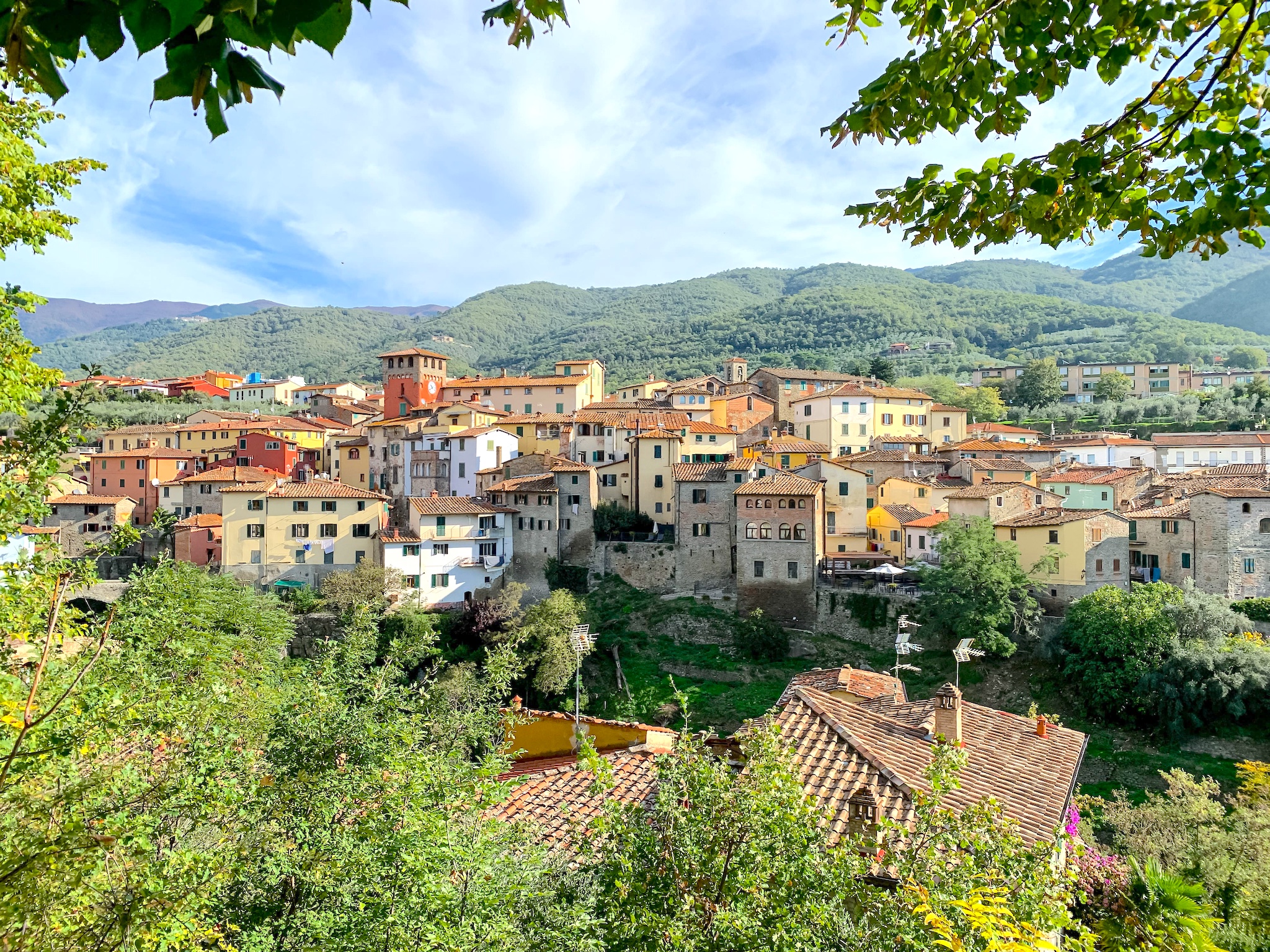 Panoramica di Loro Ciuffena