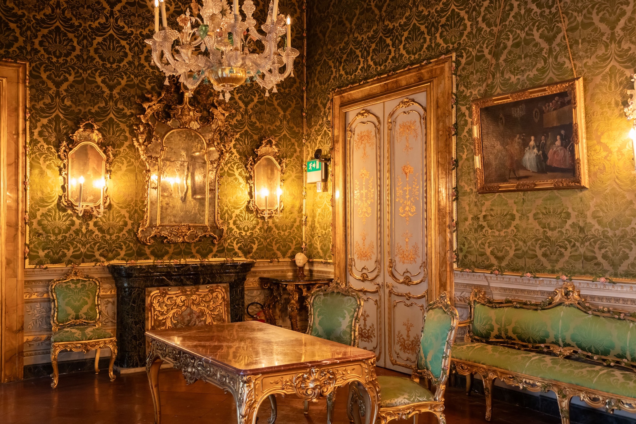 Private Appartements im Palazzo Doria Pamphilj