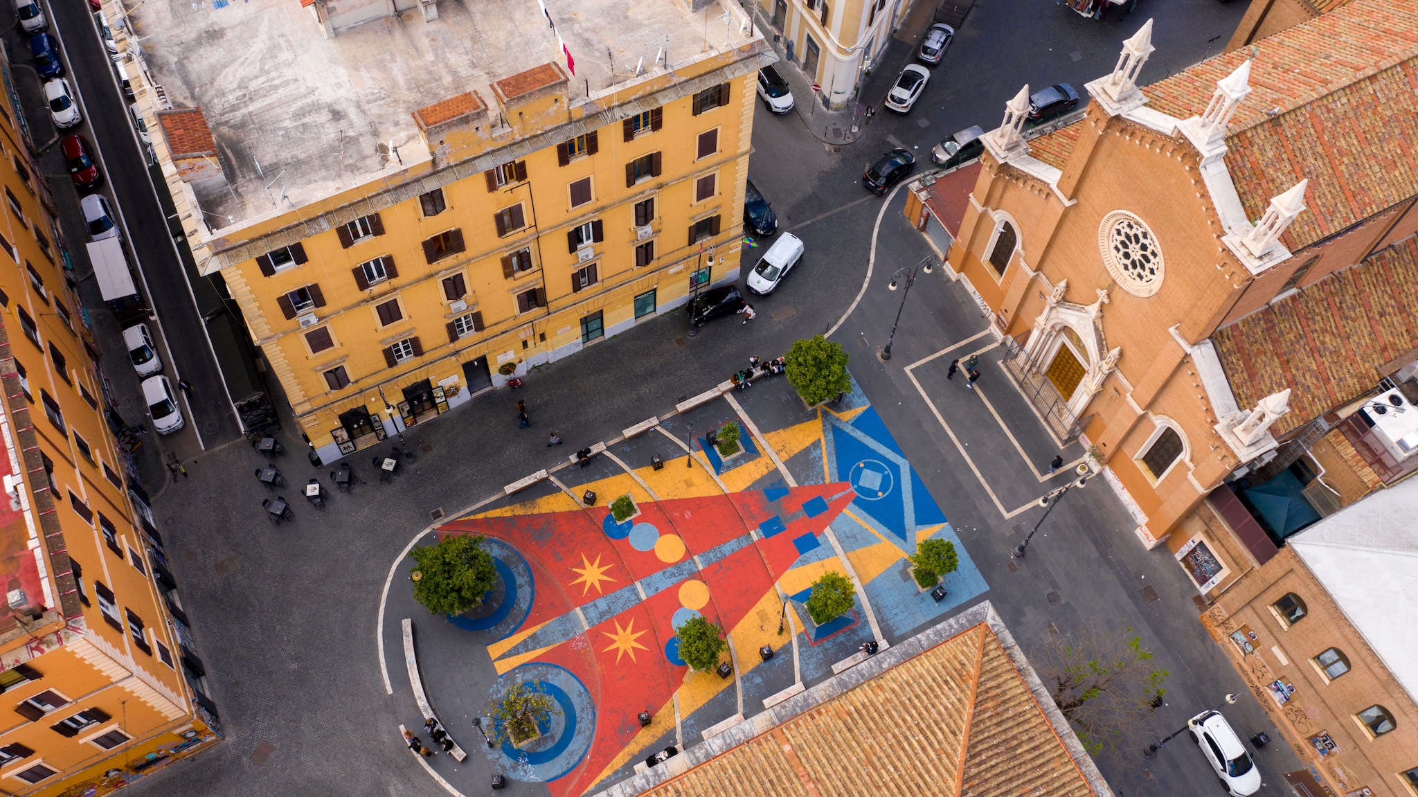 Street art et murales dans le quartier San Lorenzo à Rome