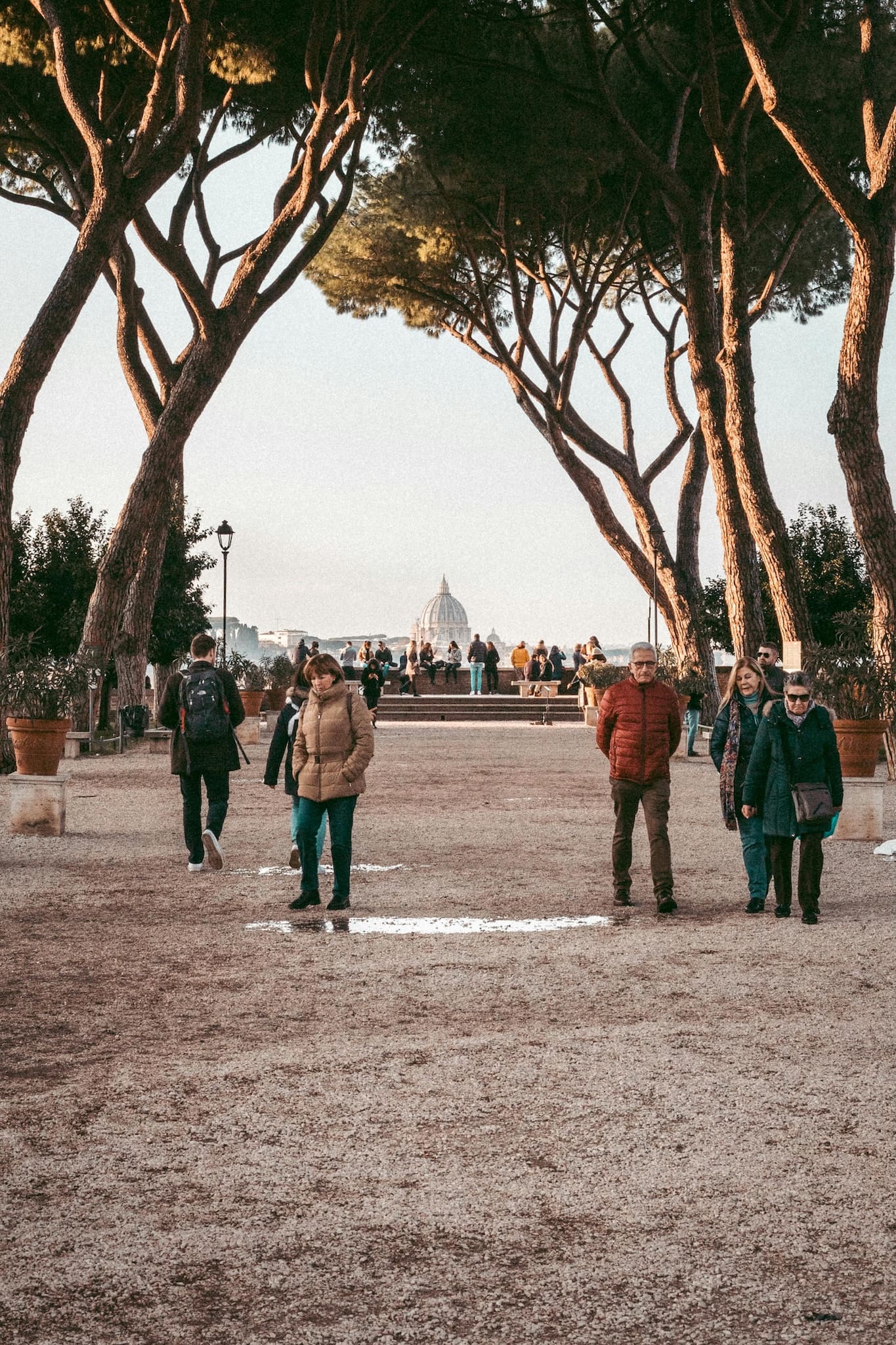 Giardino degli Aranci Roma terrazza belvedere Aventino