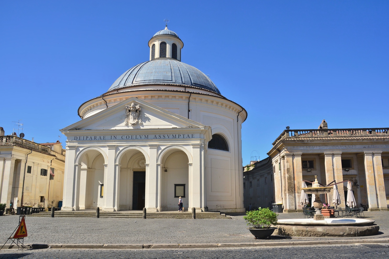 Piazza di Corte Ariccia Bernini barok