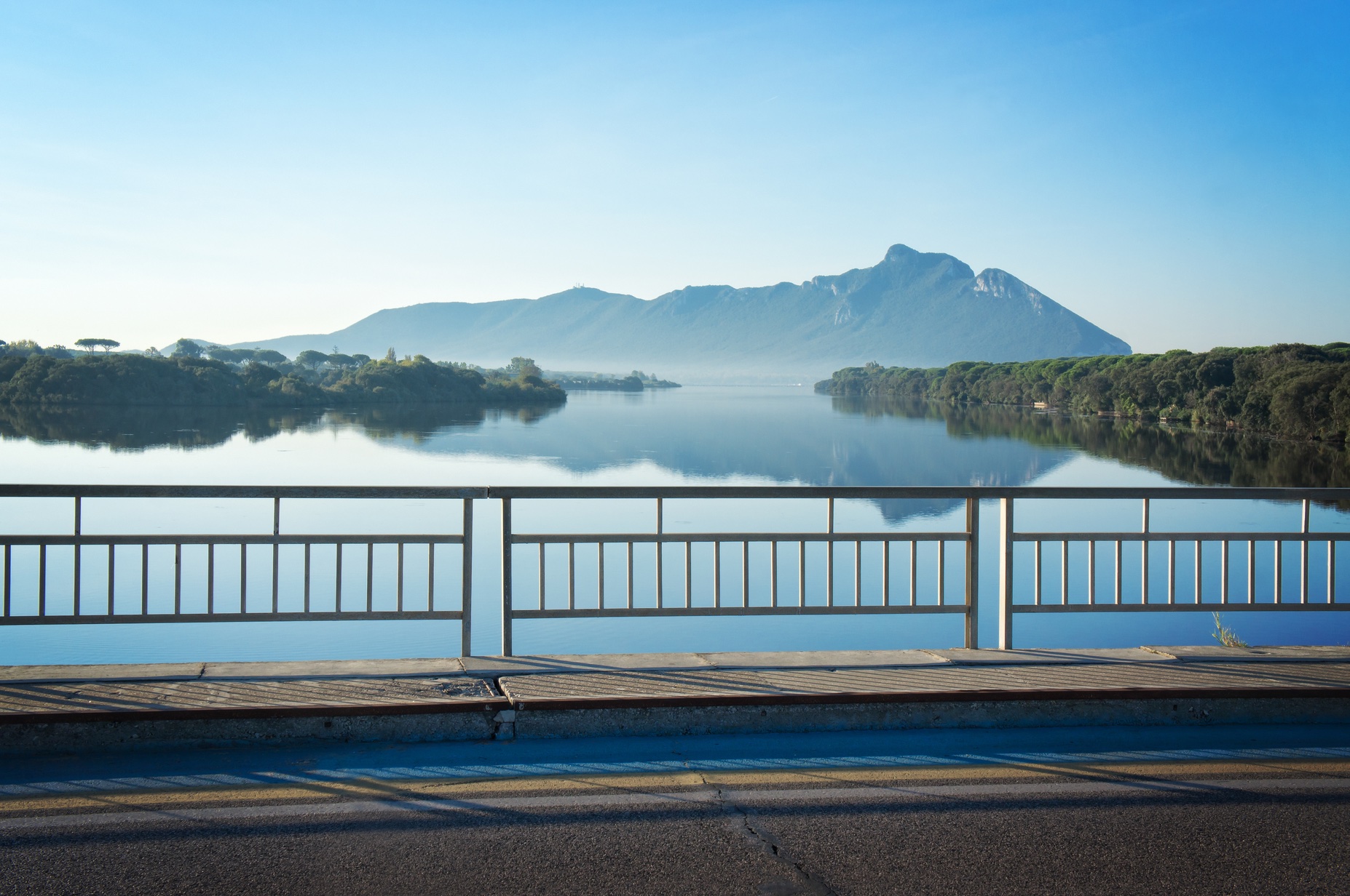 Lago di Parco del Circeo a Sabaudia