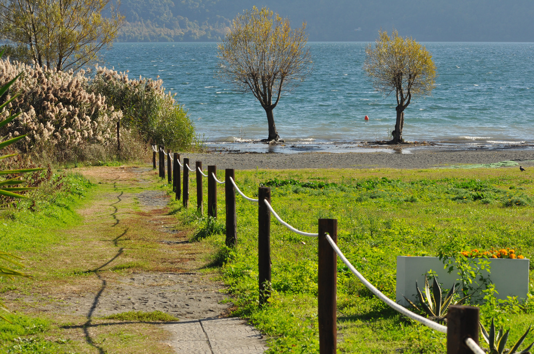 Fietsen en wandelen rond het Meer van Albano