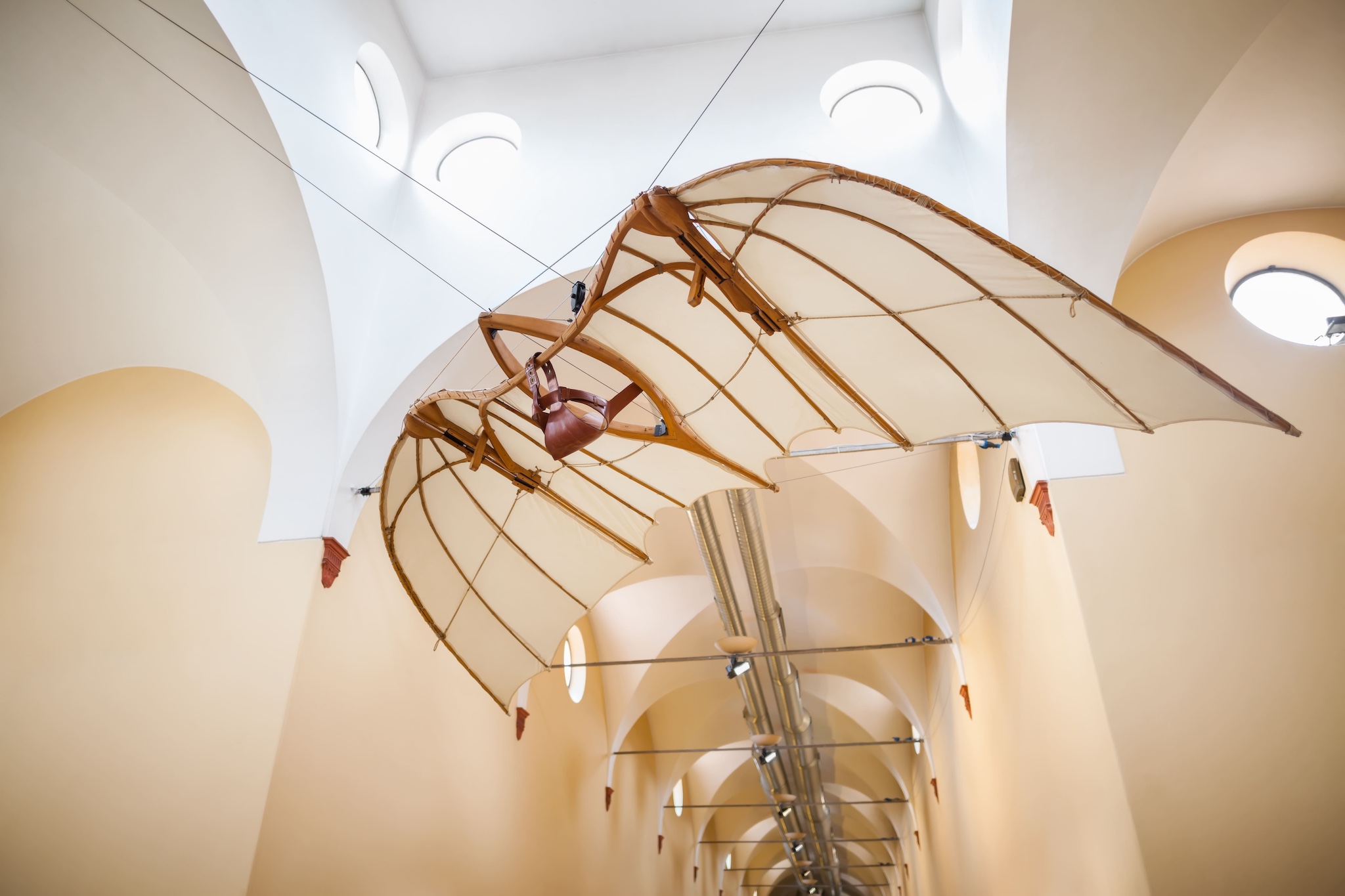 Modèles et inventions de Léonard de Vinci exposés à Florence
