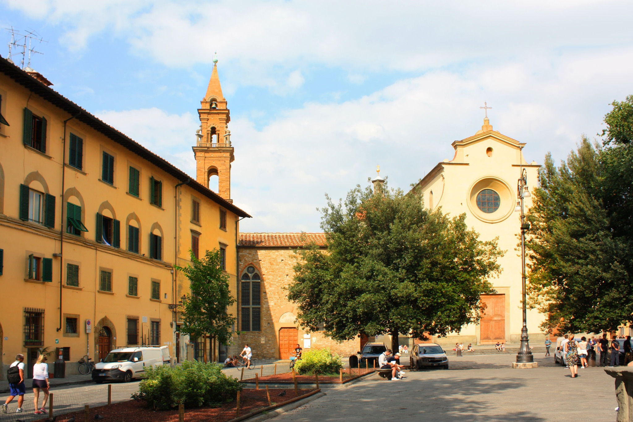 Versteckte Plätze in Florenz: Geheimtipp-Piazza mit gemütlichen Cafés