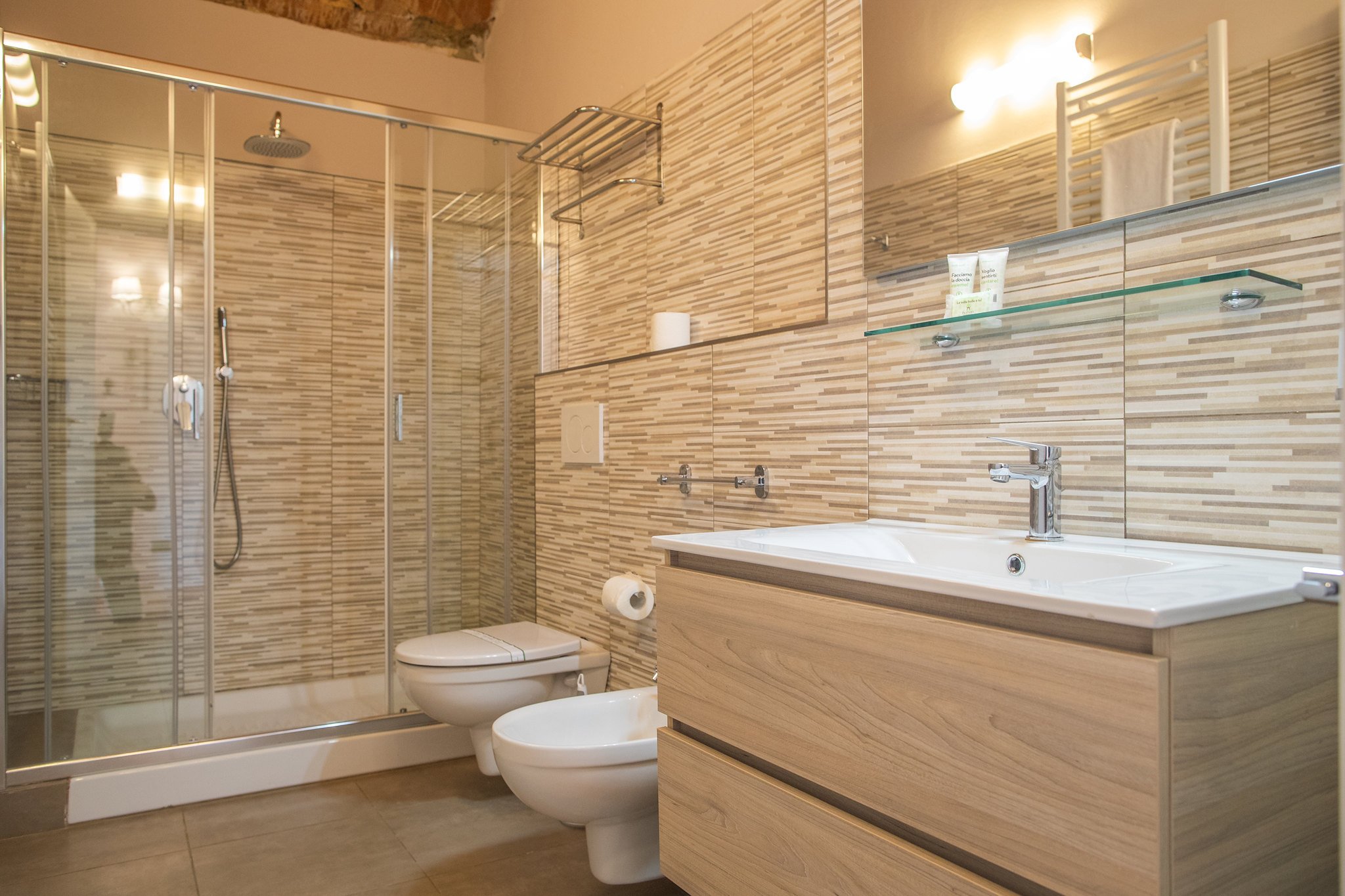 Bagno in hotel in campeggio