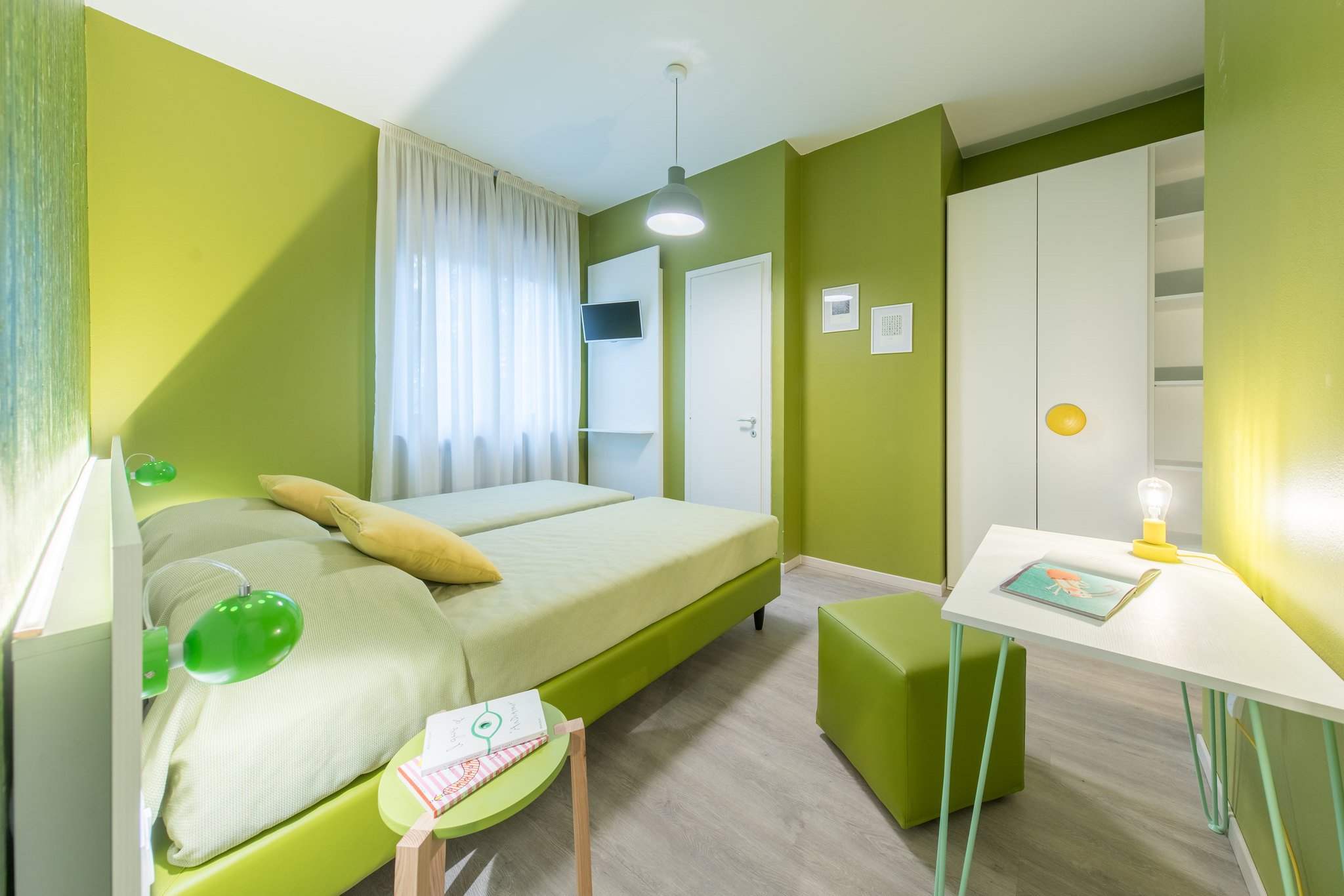 Camera doppia in hotel in campeggio