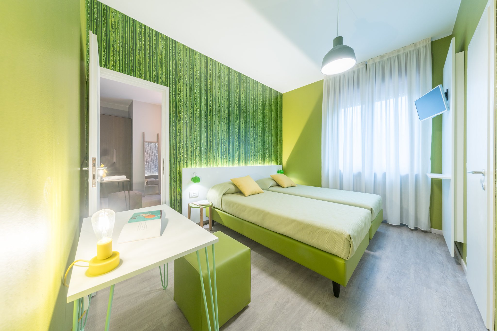 Camera doppia in hotel in villaggio