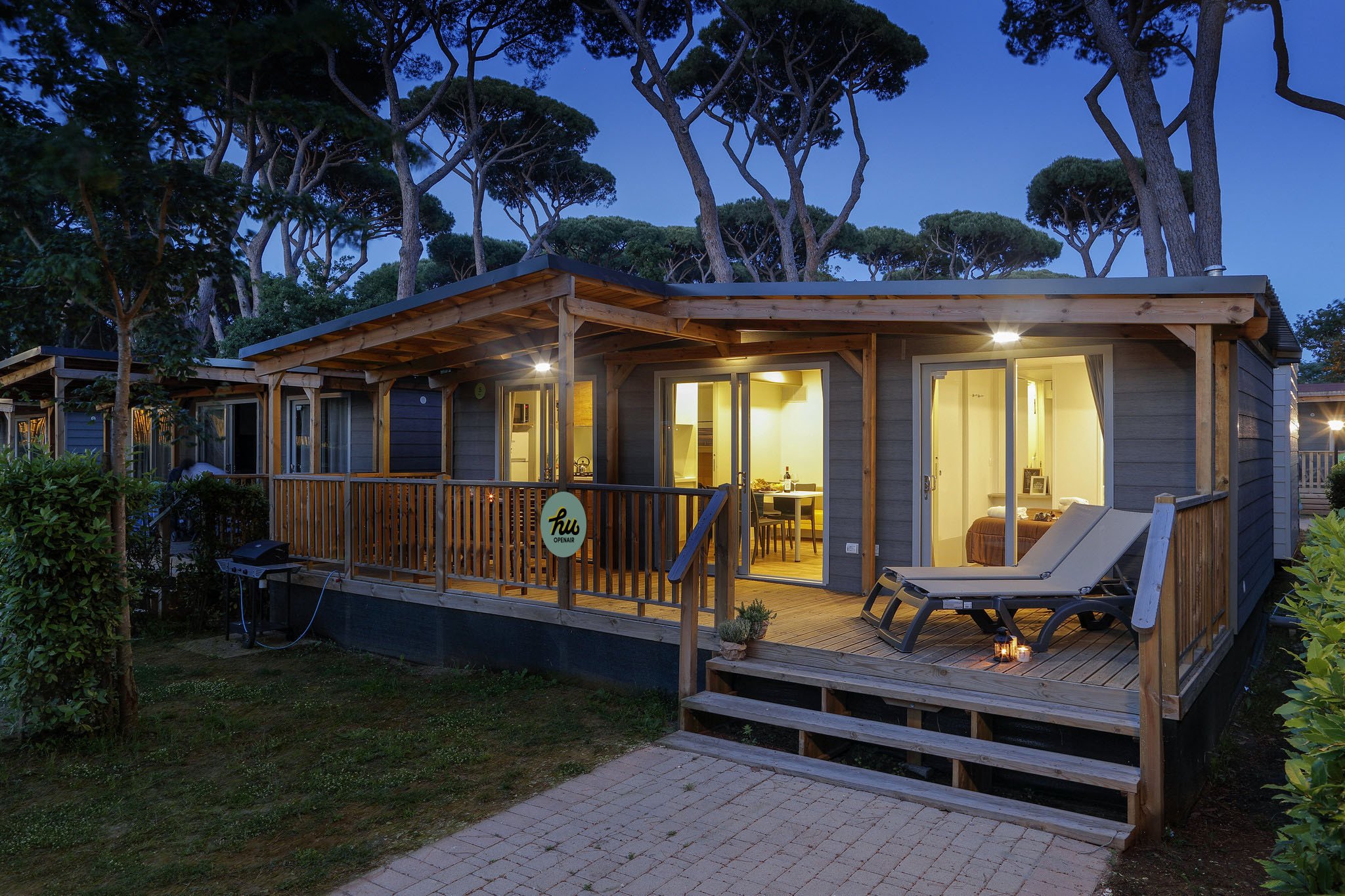 Casa mobile con veranda