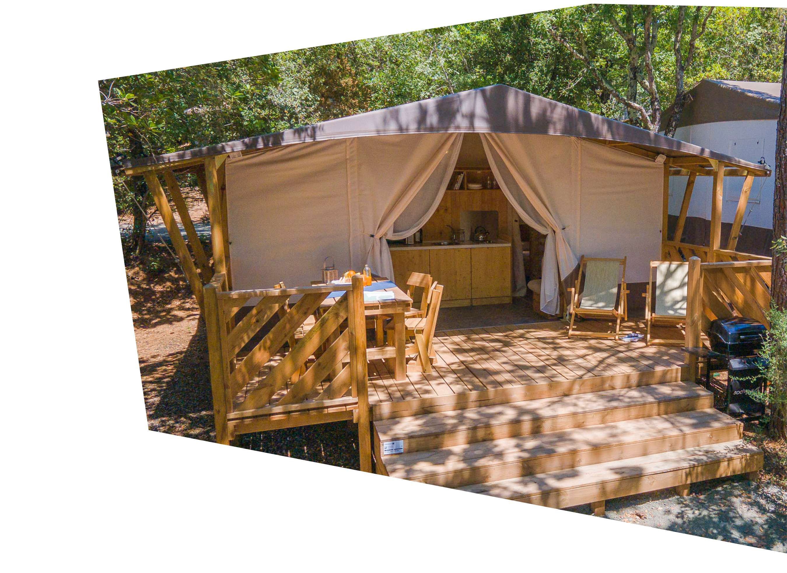 Tende glamping in campeggio a Firenze, Roma e Venezia
