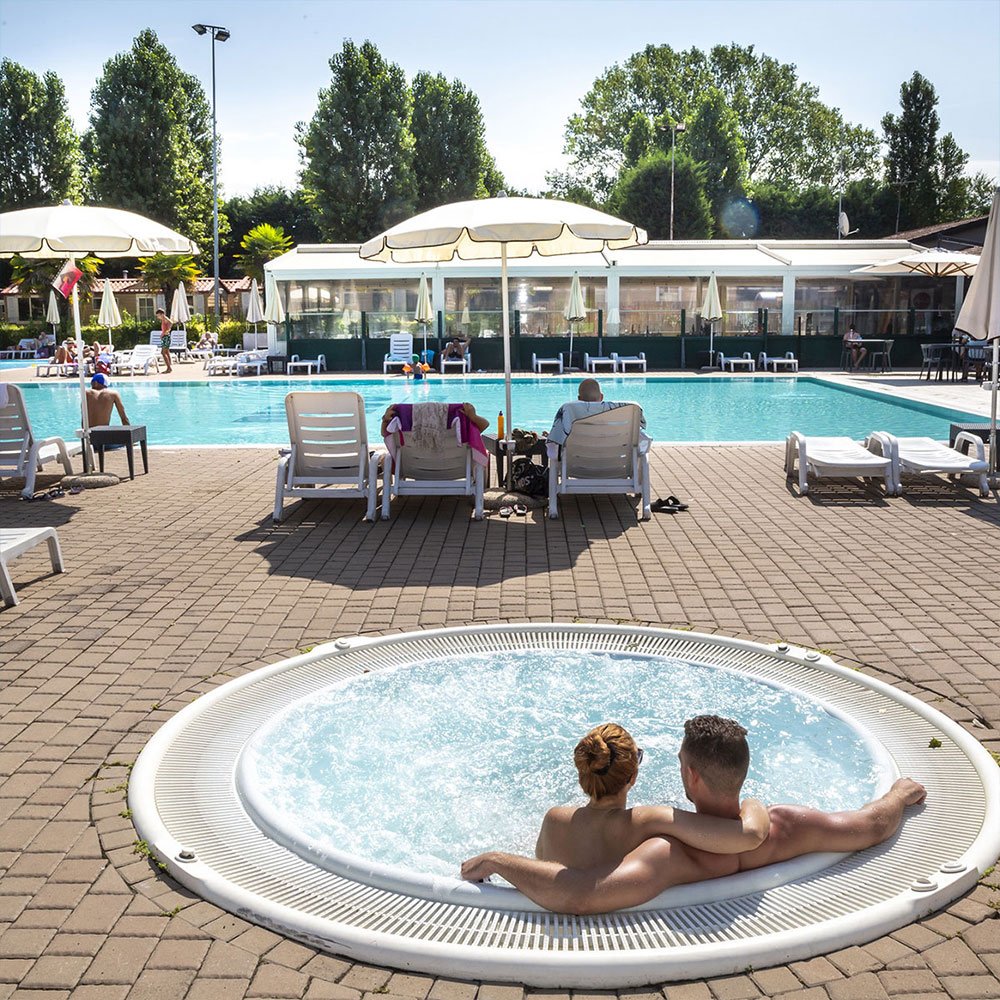 Jacuzzi e piscine in campeggio a Venezia