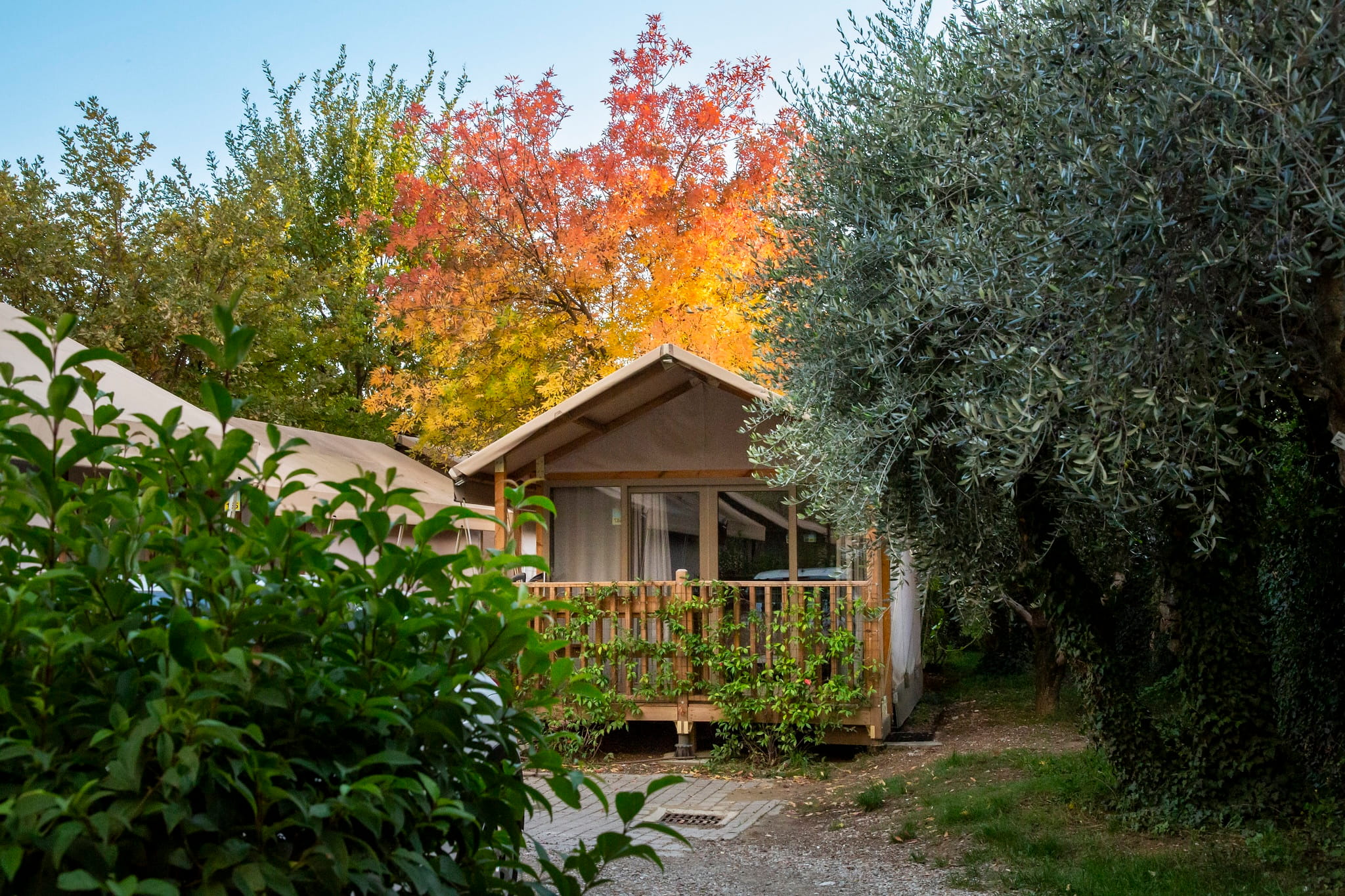 Alloggio in autunno allo hu firenze camping in town