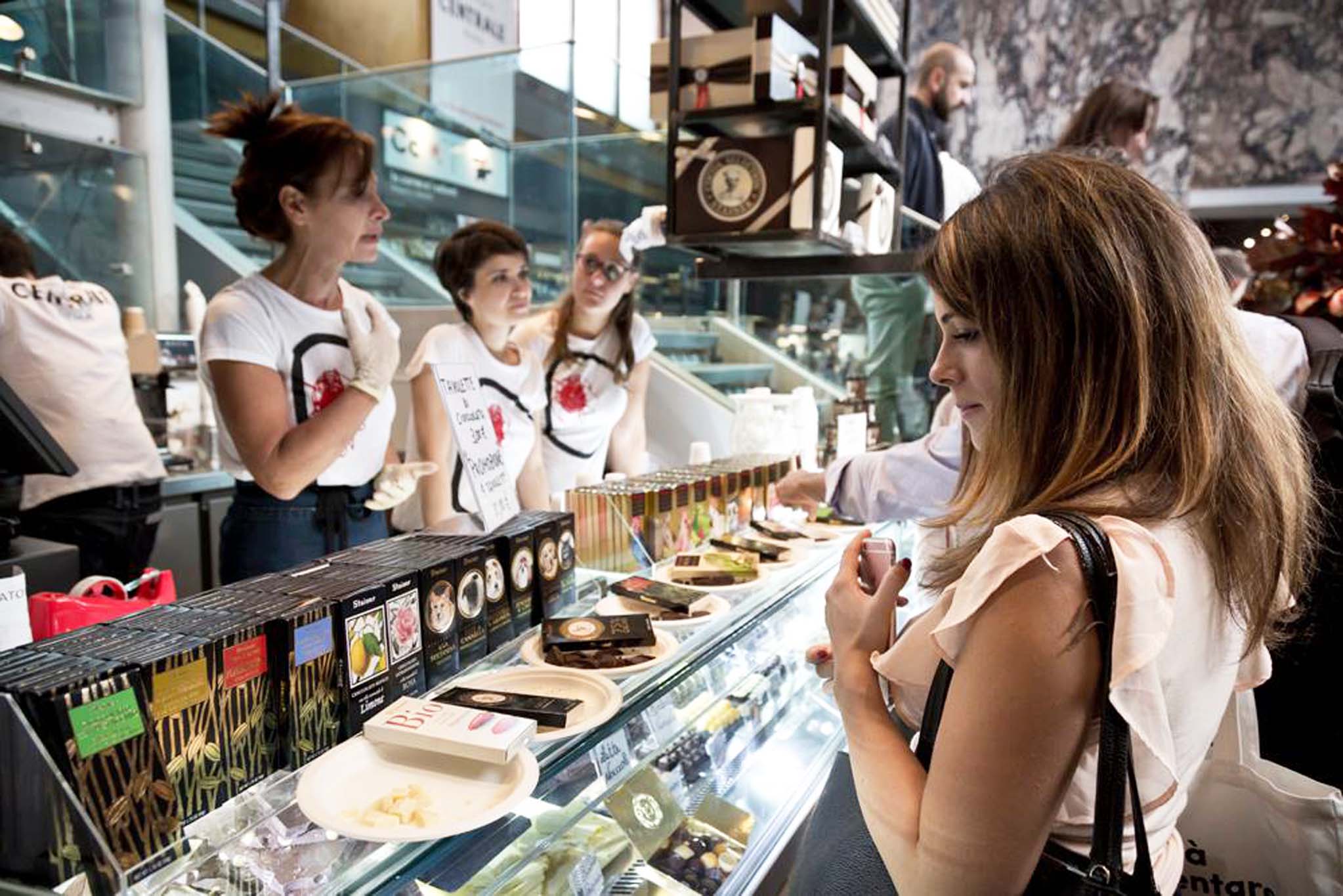 Mercato Centrale Rome Termini marché gastronomique moderne