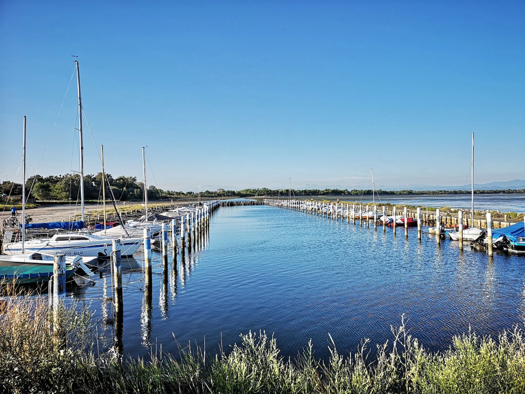 Porto Baseleghe Bibione – Startpunkt der Lagunen-Bootsfahrten