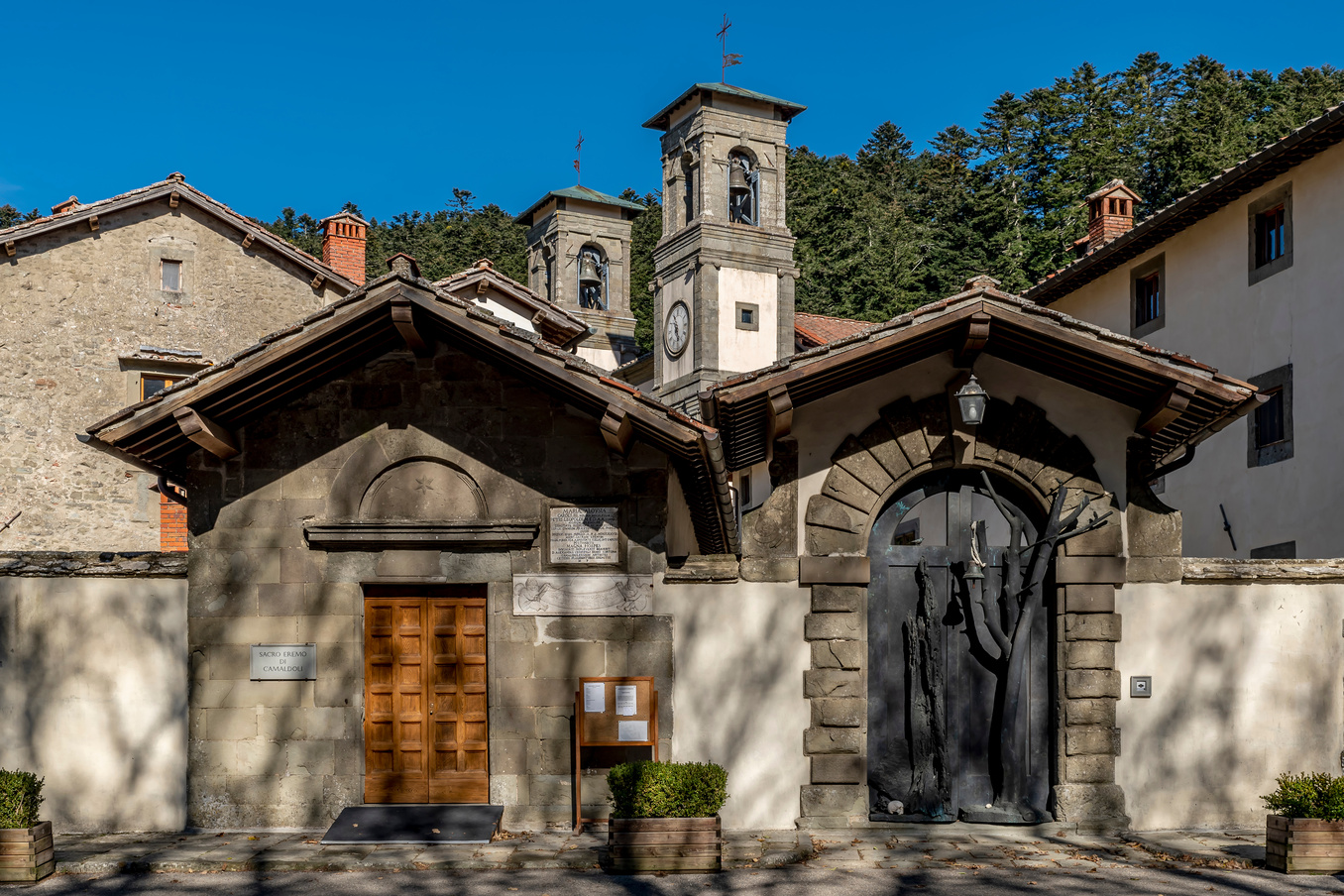 Ingresso al Monastero di Camaldoli