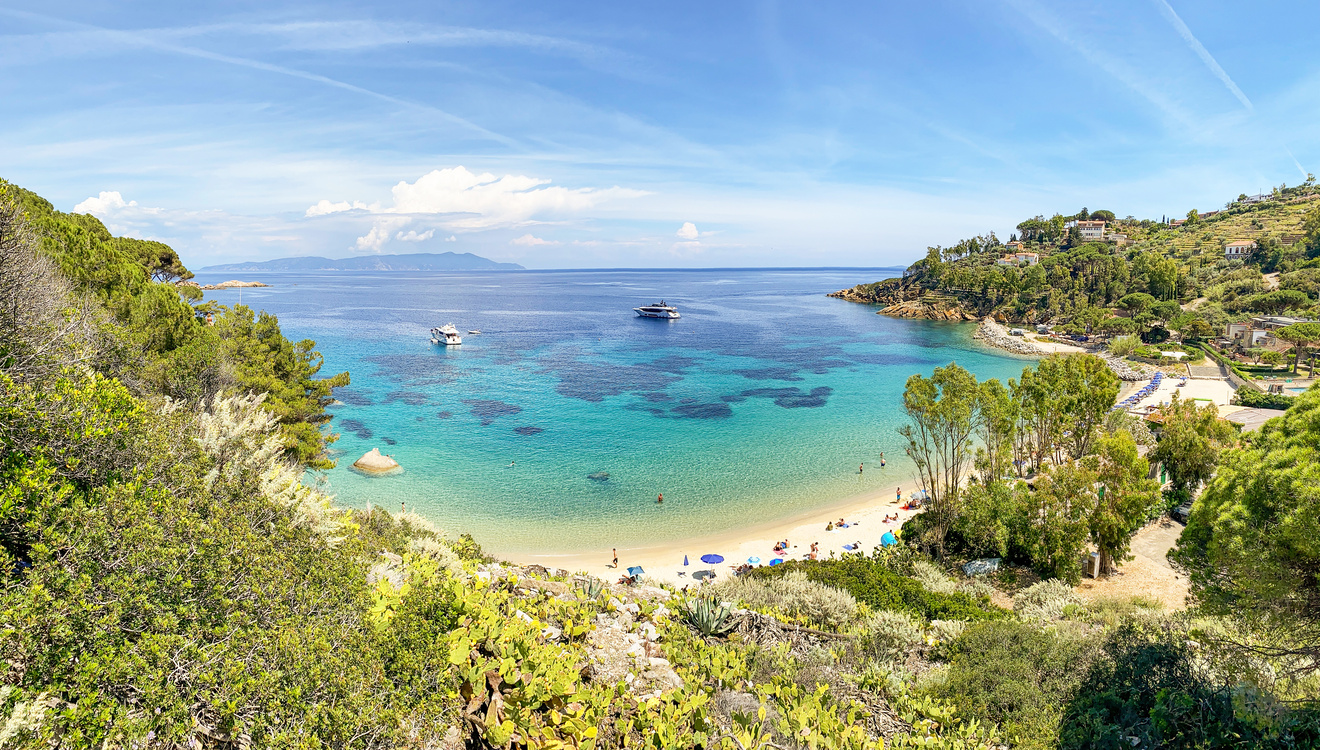 Strand Toscaanse kust
