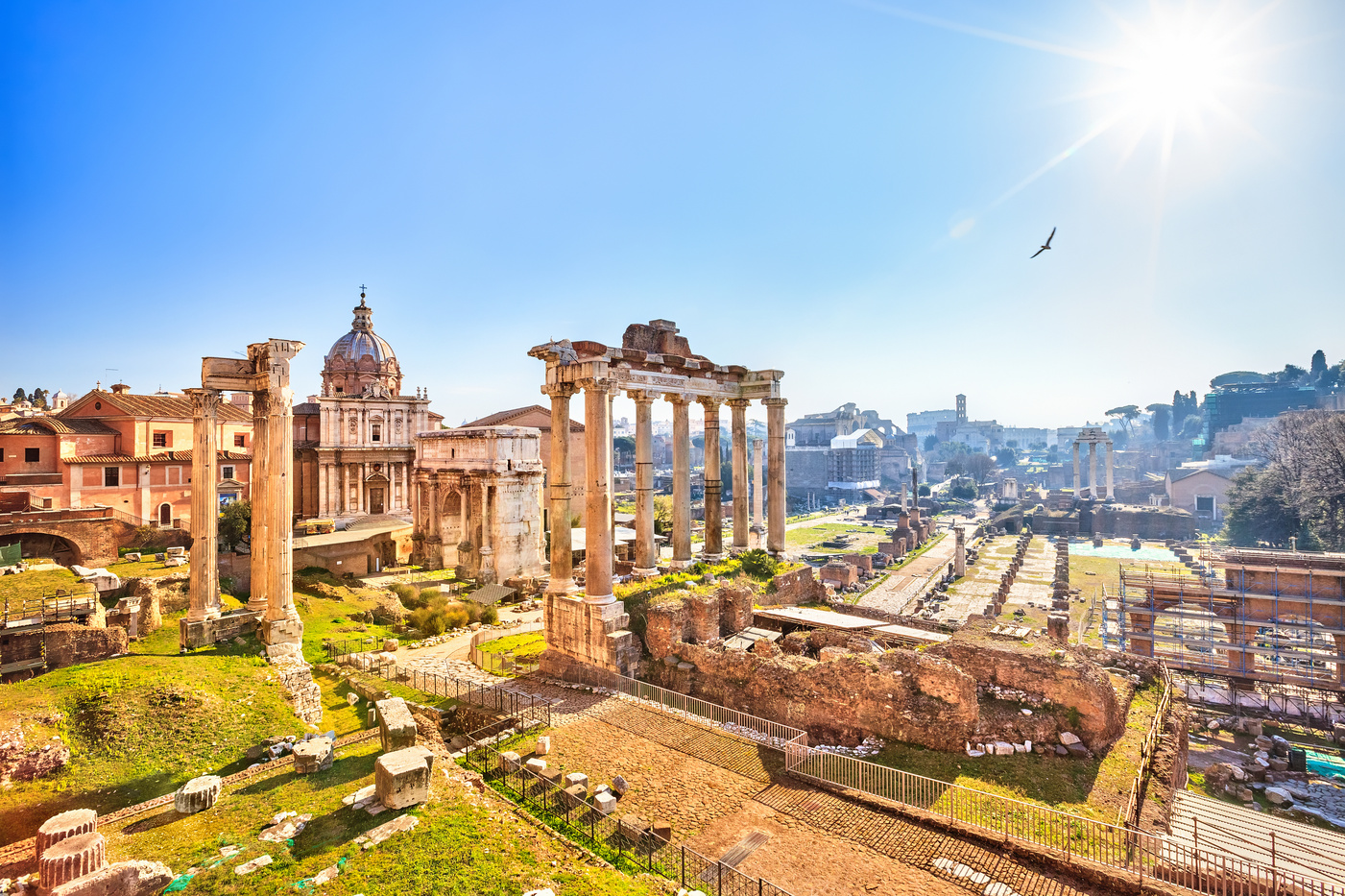 Vista del Palatino e Foro Romano