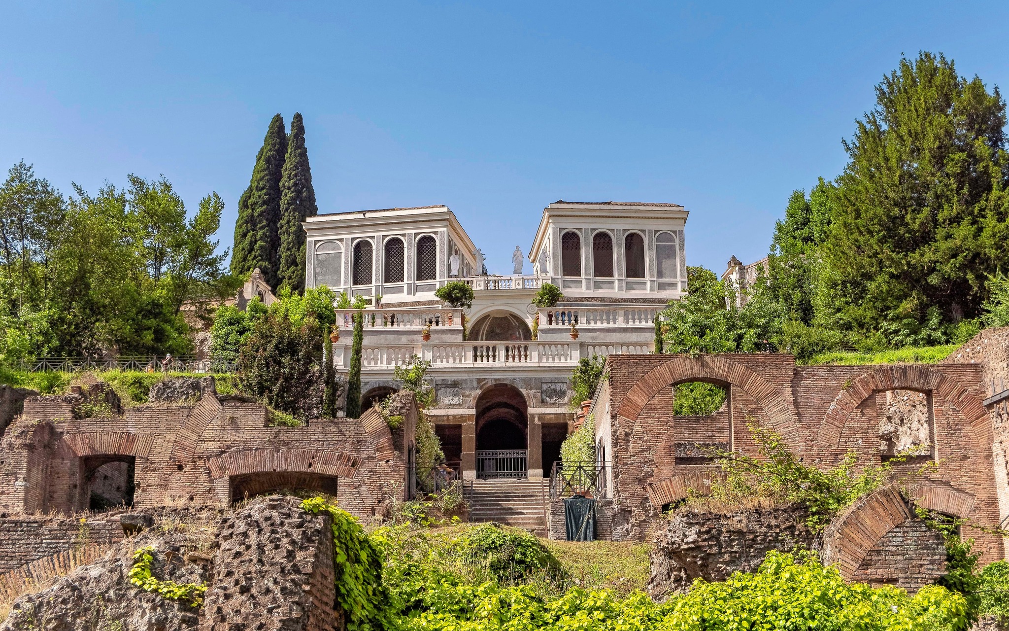 farnesische gärten palatin rom